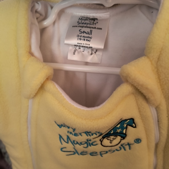 SOLD Baby Merlin Magic Sleep Suit - Picture 2 of 3